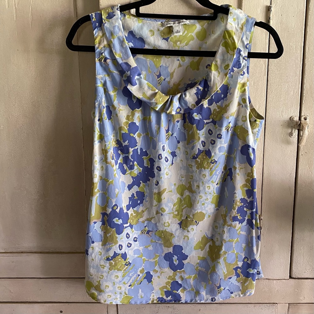 Banana Republic Sleeveless Silk Top
